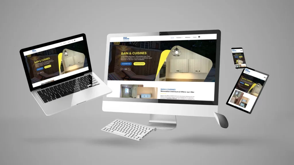 Bain Cuisines Renovation Interieure A Villers Sur Mer Responsive